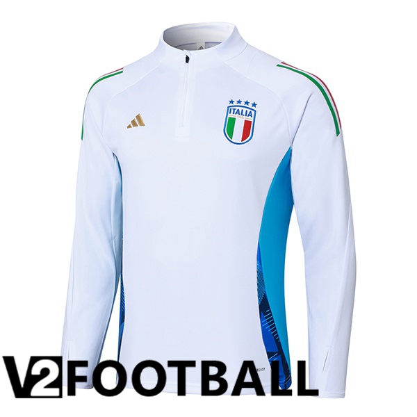 Italy Training Sweatshirt White 2024/2025