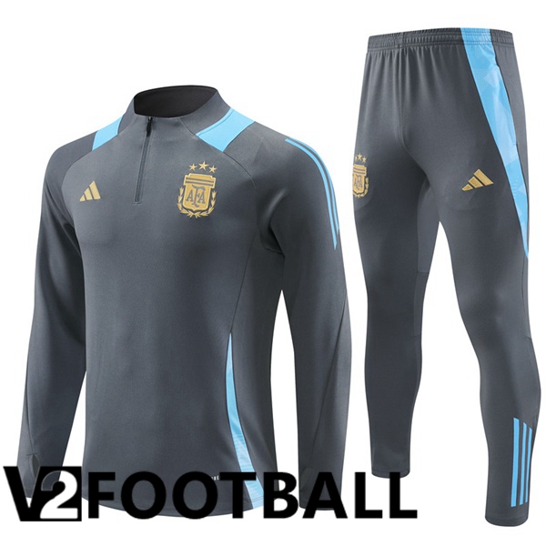 Argentina kit Training Tracksuit Grey 2024/2025