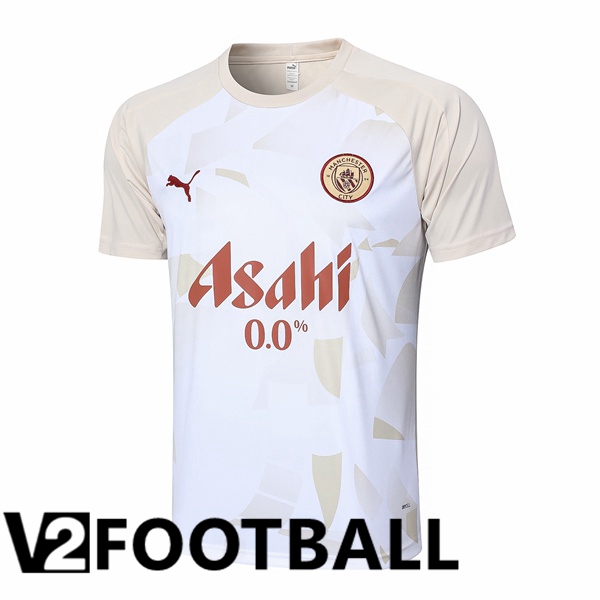 Manchester City Training T Shirt White 2024/2025