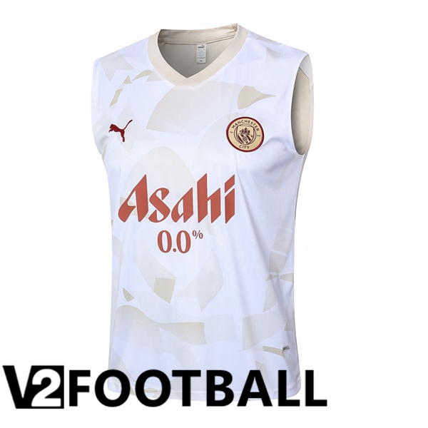 Manchester City Soccer Vest White 2024/2025
