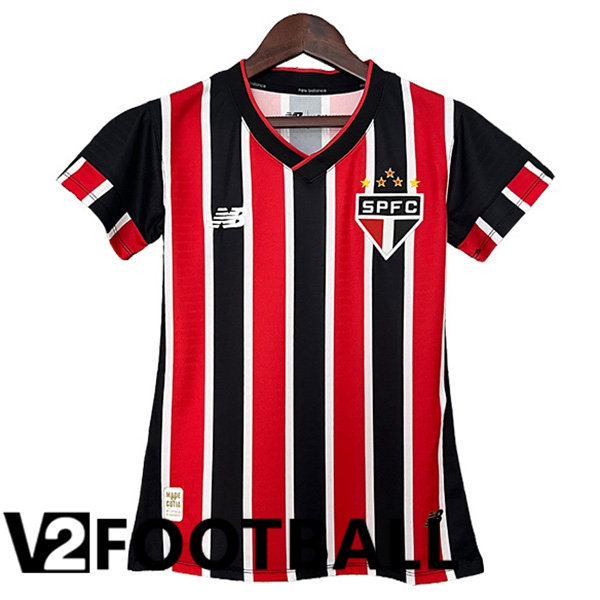 Sao Paulo FC Women Away Soccer Shirt 2024/2025