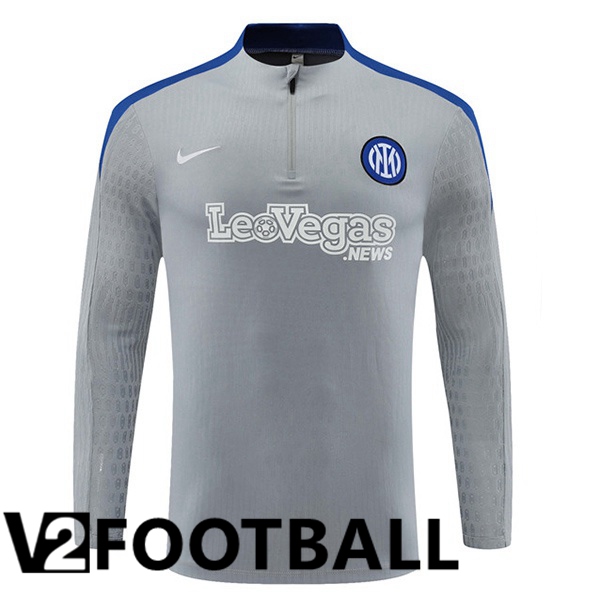 Inter Milan Training Sweatshirt Grey 2024/2025