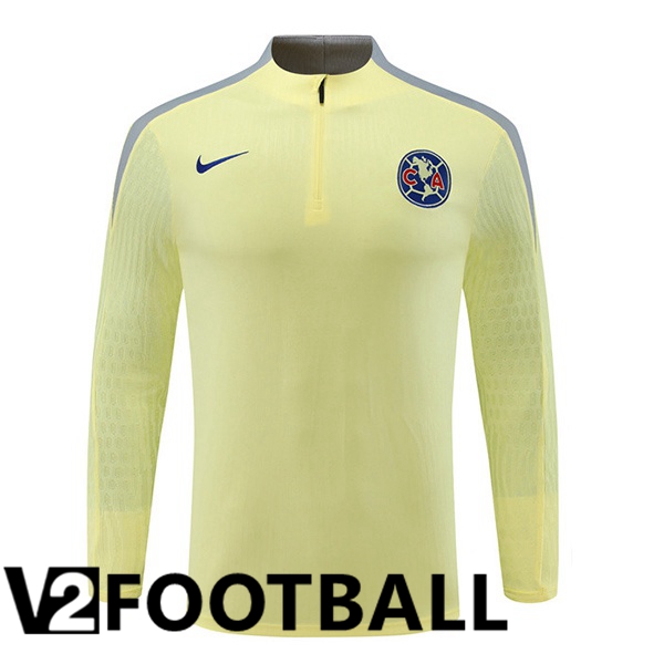 Club America Training Sweatshirt Yellow 2024/2025