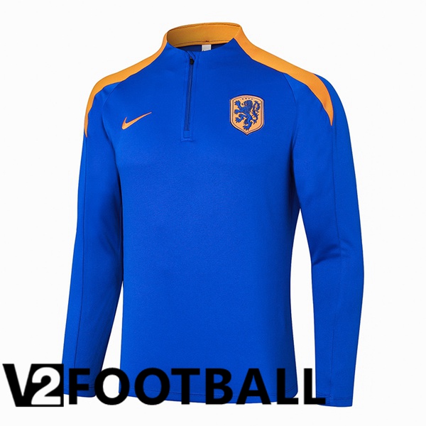 Netherlands Training Sweatshirt Blue 2024/2025