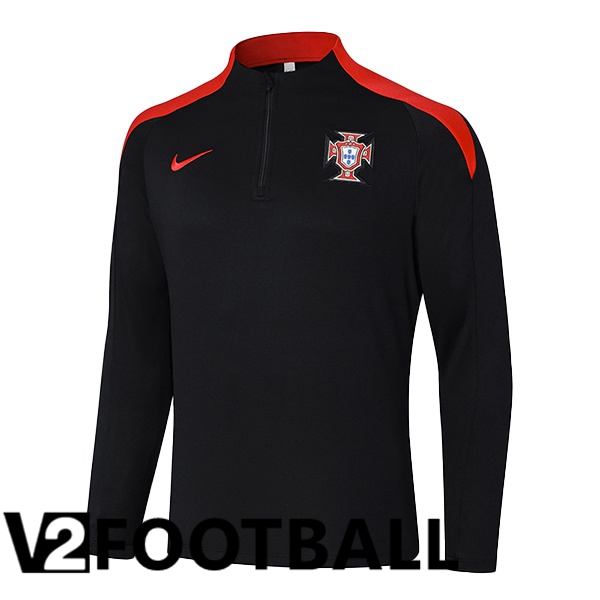 Portugal Training Sweatshirt Black 2024/2025