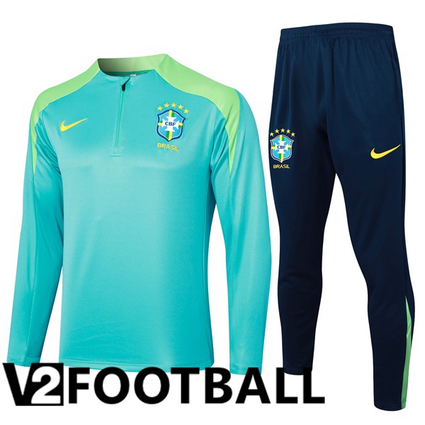 Brazil kit Training Tracksuit Green 2024/2025