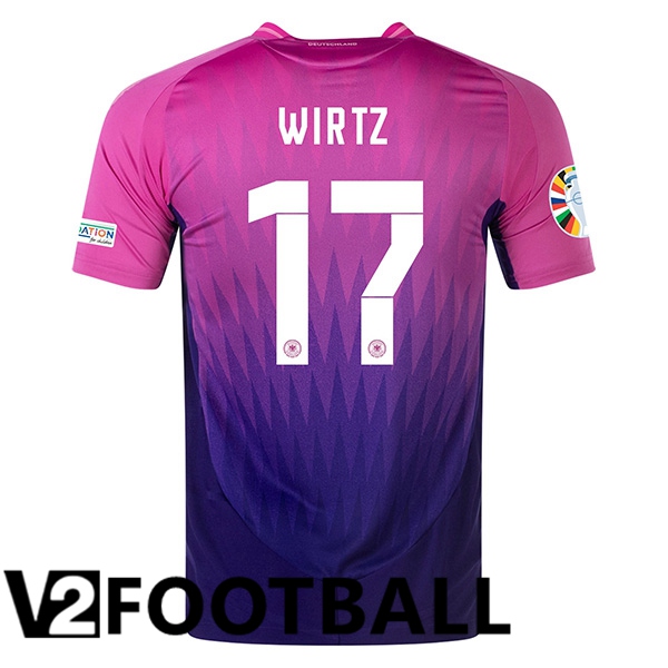 Germany (WIRTZ 17) Away Soccer Shirt 2024/2025