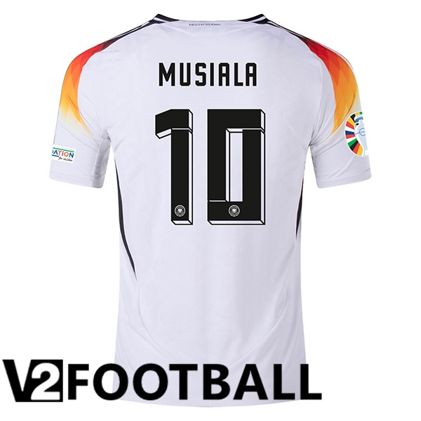 Germany (MUSIALA 10) Home Soccer Shirt UEFA Euro 2024