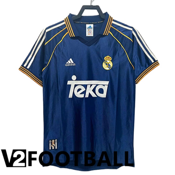 Real Madrid Retro Home Soccer Shirt 1998-1999