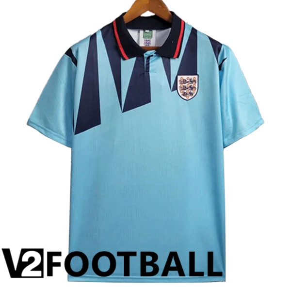 England Retro Away Soccer Shirt 2 1992