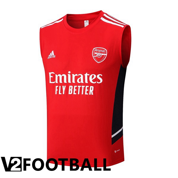 Arsenal Football Vest Red 2022/2023