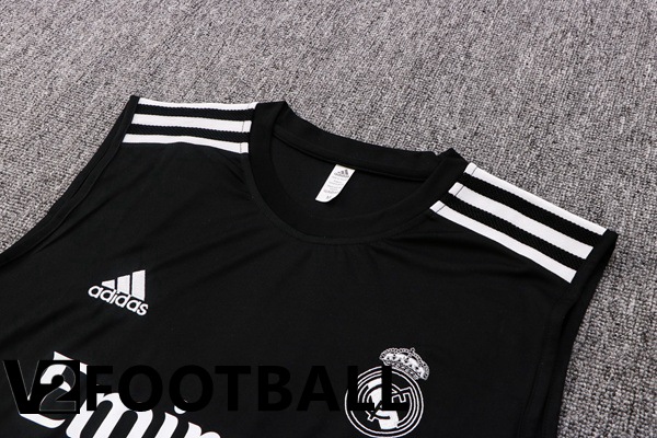 Real Madrid Football Vest + Shorts Black 2022/2023