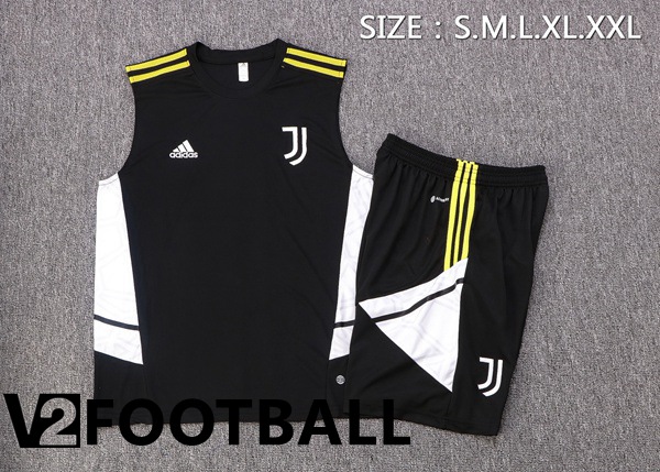 Juventus Football Vest + Shorts Black 2022/2023