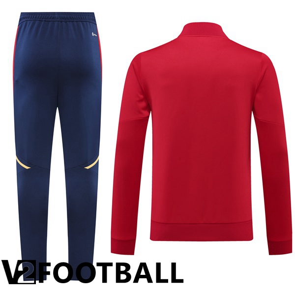 Afc Ajax Training Jacket Suit Red 2022/2023