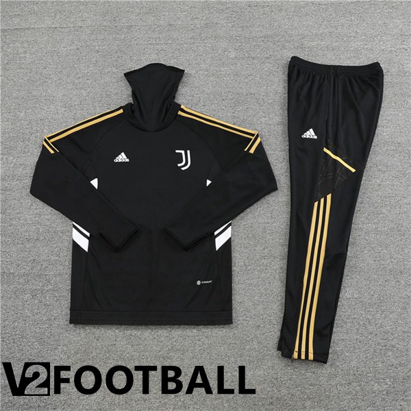 Juventus High collar Training Tracksuit Black 2022/2023