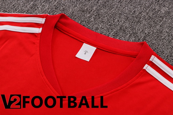 Arsenal Training T Shirt + Pants Red 2022/2023