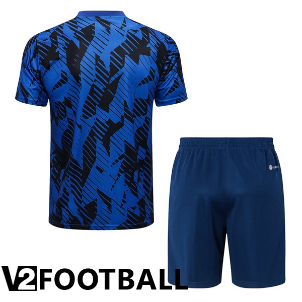 Argentina Training T Shirt + Shorts Blue 2022/2023