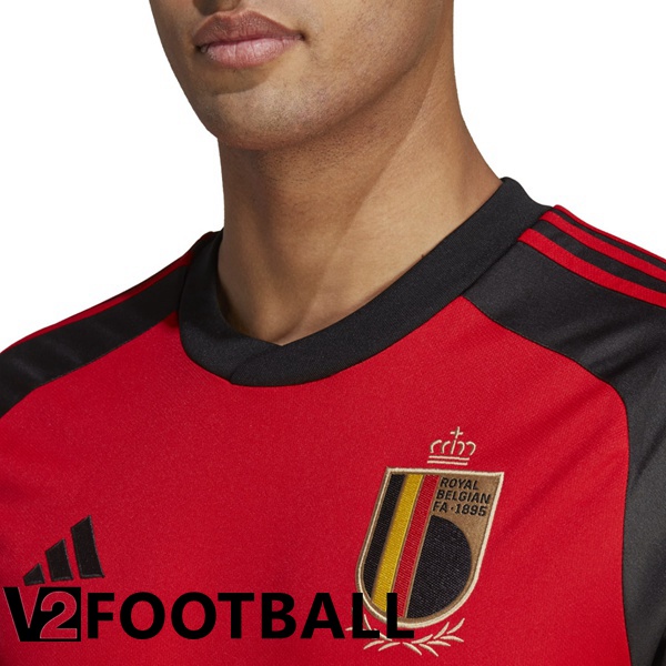 Belgium Home Shirts Red 2023/2023