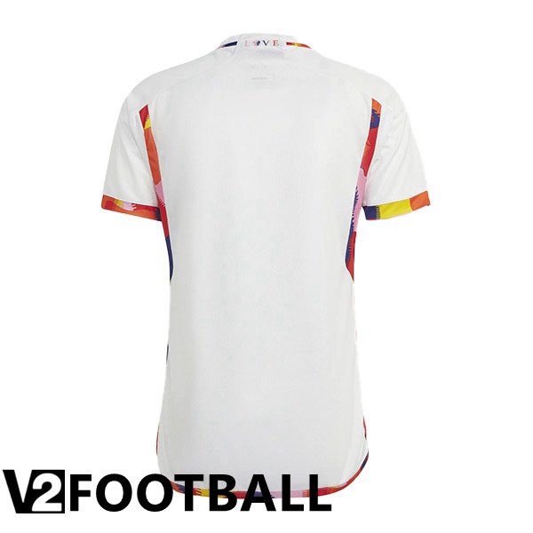 Belgium Away Shirts White 2023/2023
