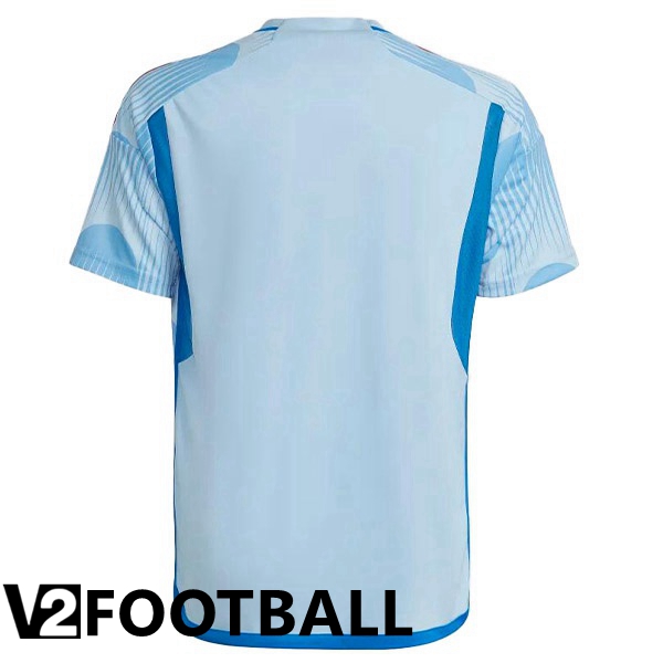 Spain Away Shirts Blue White 2023/2023