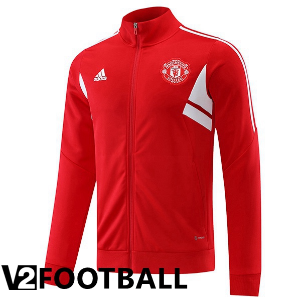 Manchester United Training Jacket Red 2022/2023