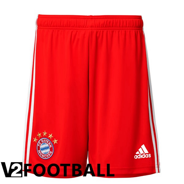 Bayern Munich Soccer Shorts Home Red 2022/2023