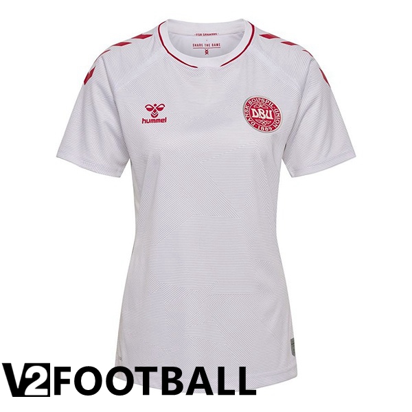 Denmark Womens Away Shirts White Euro 2022