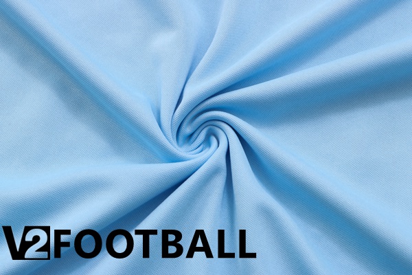 Manchester City Polo Shirts + Pants Blue 2022/2023