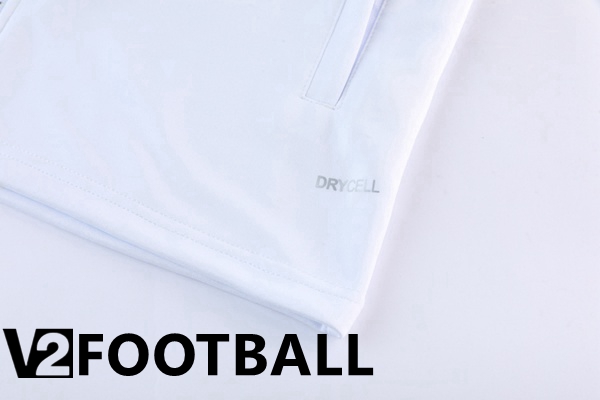 Olympique MarseilleTraining Jacket Suit White 2022/2023