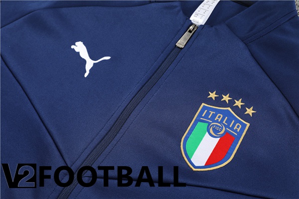 Italy Royal Training Jacket Suit Blue 2022/2023