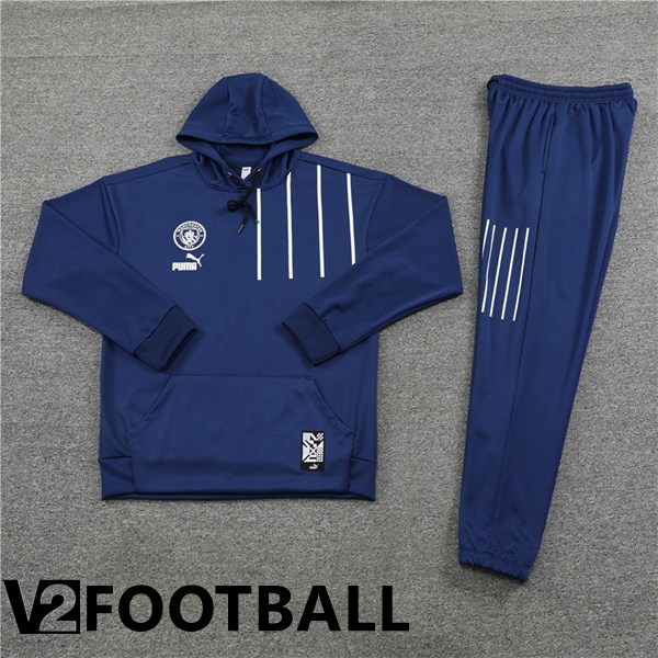 Manchester City Training Tracksuit Hoodie Royal Blue 2022/2023