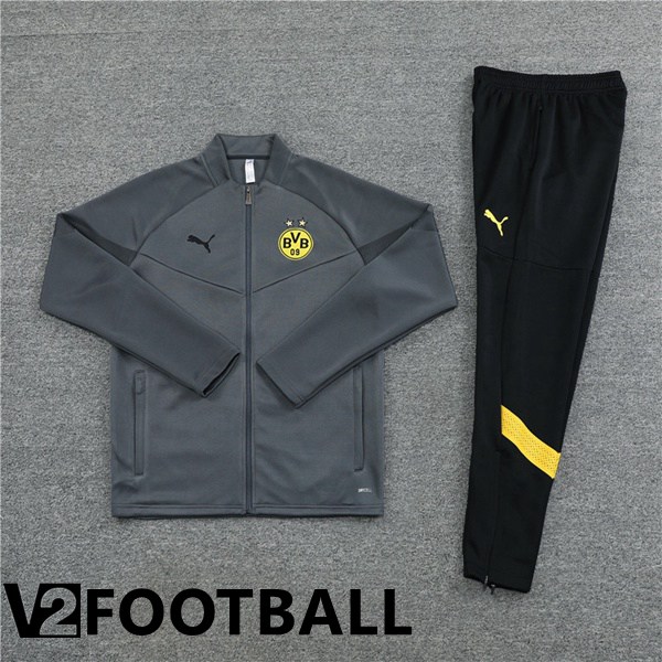 Borussia Dortmund Training Jacket Suit Grey 2022/2023