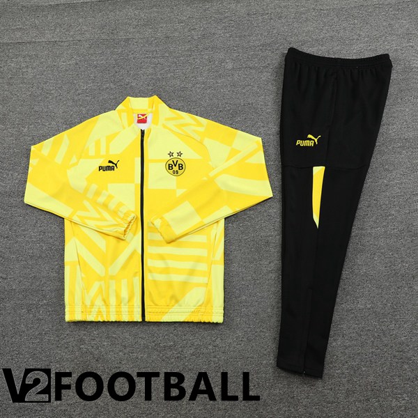 Borussia Dortmund Training Jacket Suit Yellow 2022/2023