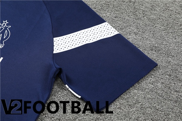 Olympique MarseilleTraining T Shirt + Shorts Royal Blue 2022/2023