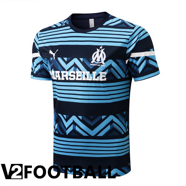 Olympique MarseilleTraining T Shirt Royal Blue 2022/2023