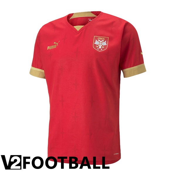 Serbia Home Shirts Red 2023/2023