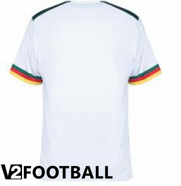 Cameroon Away Shirts White Green World Cup 2022