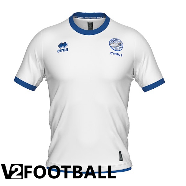Cyprus Away Shirts White 2023/2023