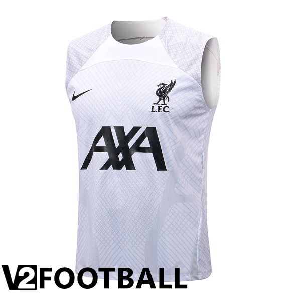 FC Liverpool Football Vest White 2022/2023