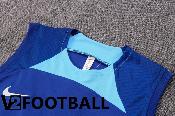 FC Chelsea Football Vest + Shorts Blue 2022/2023