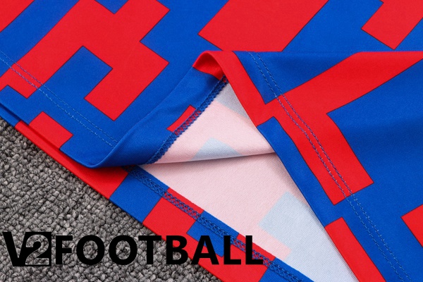 FC Barcelona Football Vest + Shorts Blue Red 2022/2023