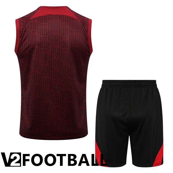 FC Liverpool Football Vest + Shorts Red 2022/2023