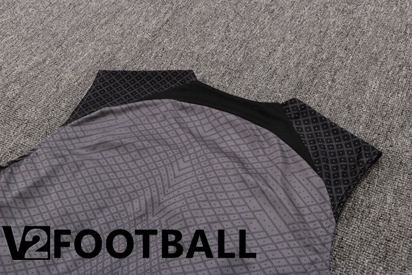 FC Barcelona Football Vest + Shorts Grey 2022/2023