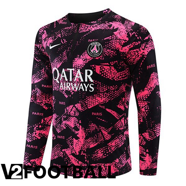 Paris Saint Germain Training Sweatshirt Pink Black 2022/2023