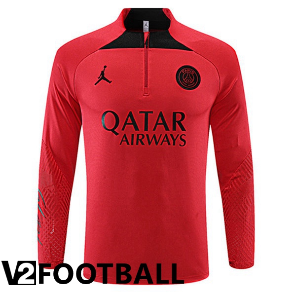 Paris Saint Germain Training Sweatshirt Red 2022/2023