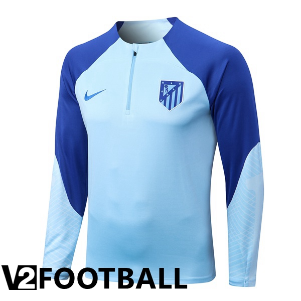 Atletico Madrid Training Sweatshirt Blue 2022/2023