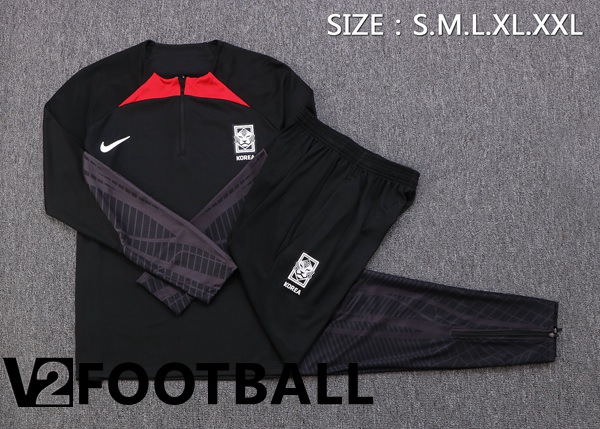 Korea Training Jacket Suit Black 2022/2023