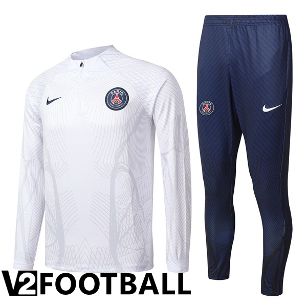 Paris Saint Germain Training Tracksuit White 2022/2023