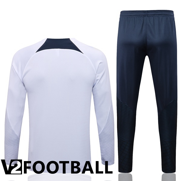 Paris Saint Germain Training Tracksuit White 2022/2023