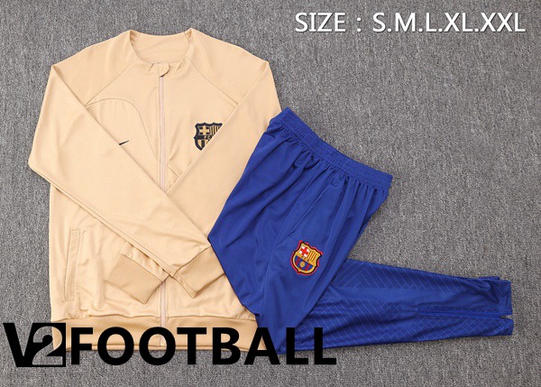 FC Barcelona Training Jacket Suit Brown 2022/2023